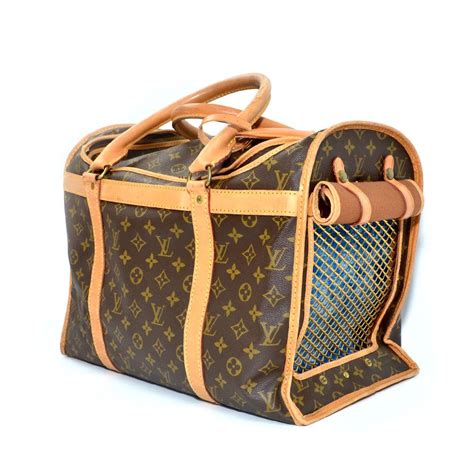 louis vuitton garment carrier|faux louis vuitton dog carriers.